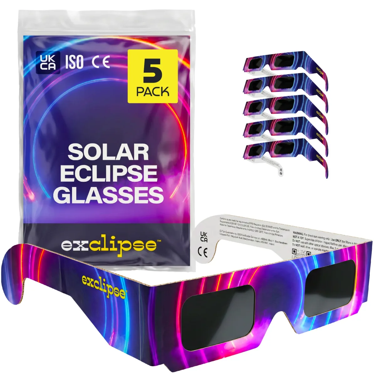 5 Pack — Exclipse eclipse glasses
