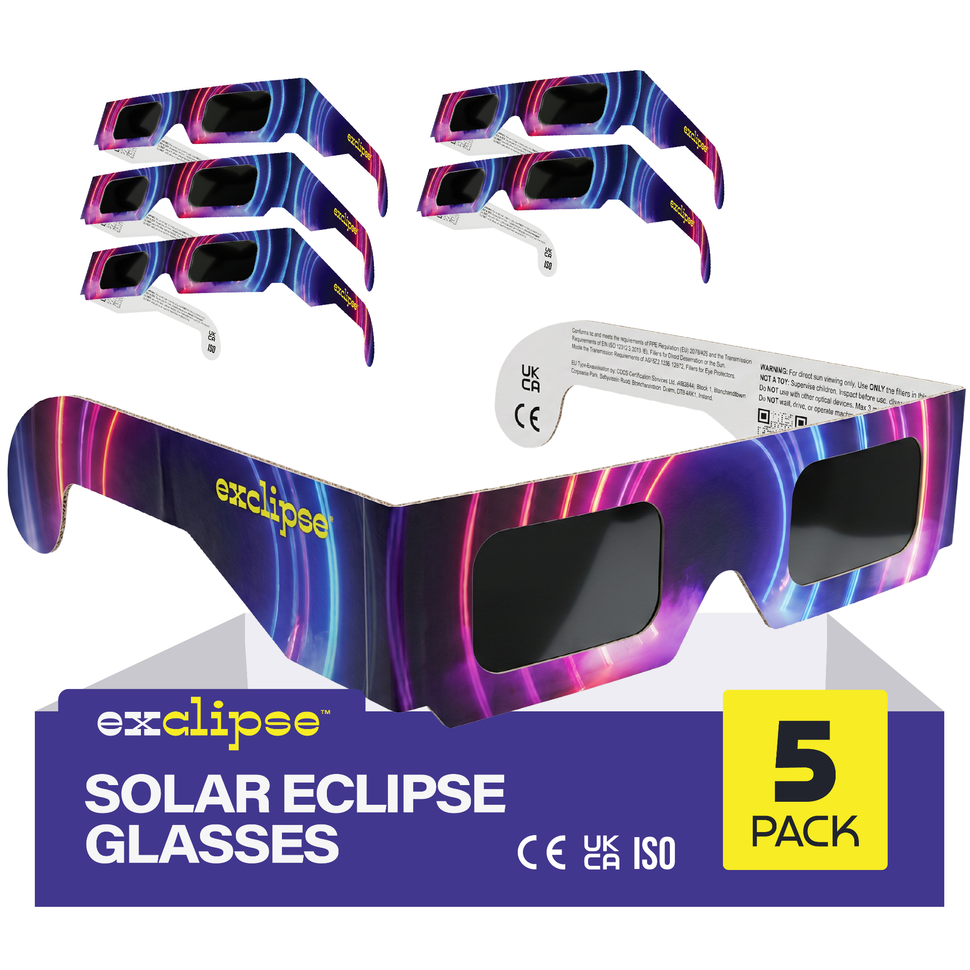 5 Pack — Exclipse eclipse glasses